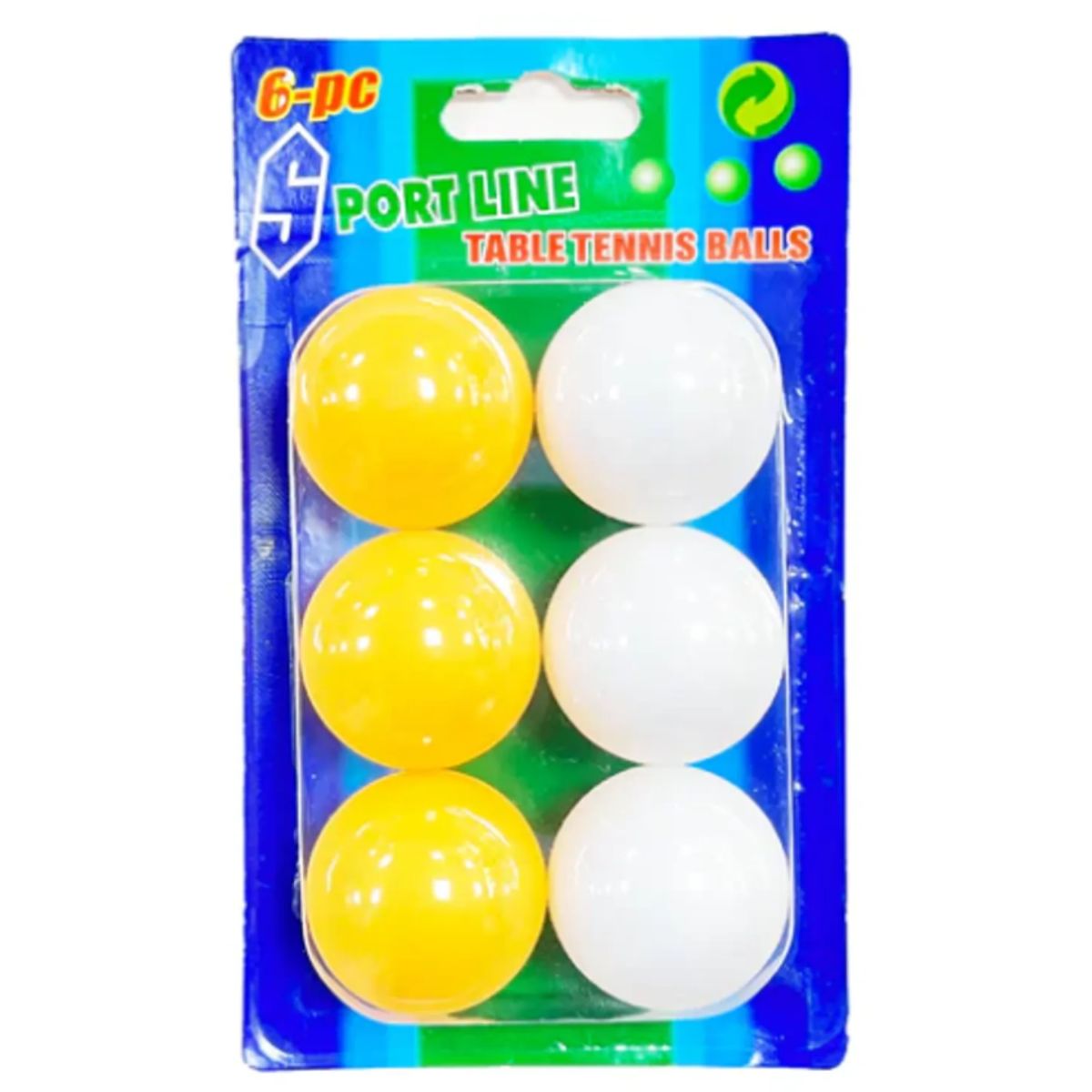GENERICO - SET 6 PELOTAS PING PONG  (0)
