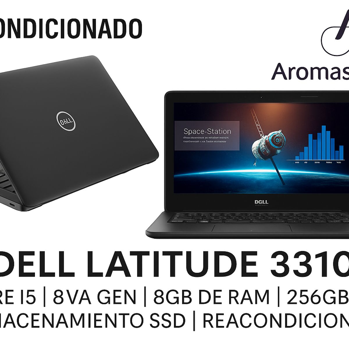 DELL - Dell Latitude 3310 - Core I5 - 8Va Gen - 8Gb de Ram - 256Gb Almacenamiento Ssd - Reacondicionado