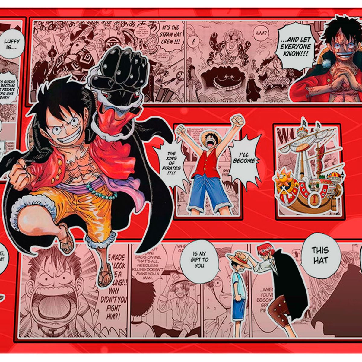 GENERICO - Playmat One Piece Card Game 60×35 cm M02