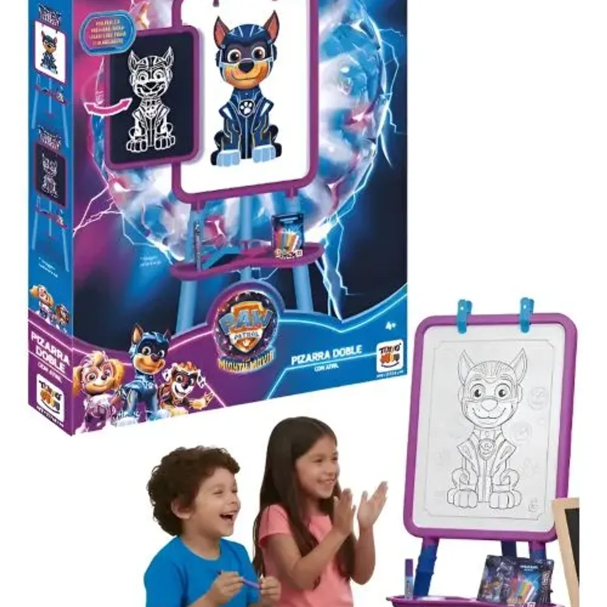 TOYNG - Pizarra Doble Con Atril Infantil Para Niños