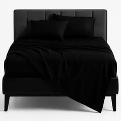 ARMONIA - Sábana 1½ Plazas 800 Hilos Liso Rojo v12 7EF