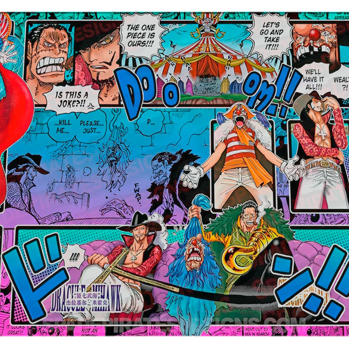 GENERICO - Playmat One Piece Card Game 60×35 cm M06