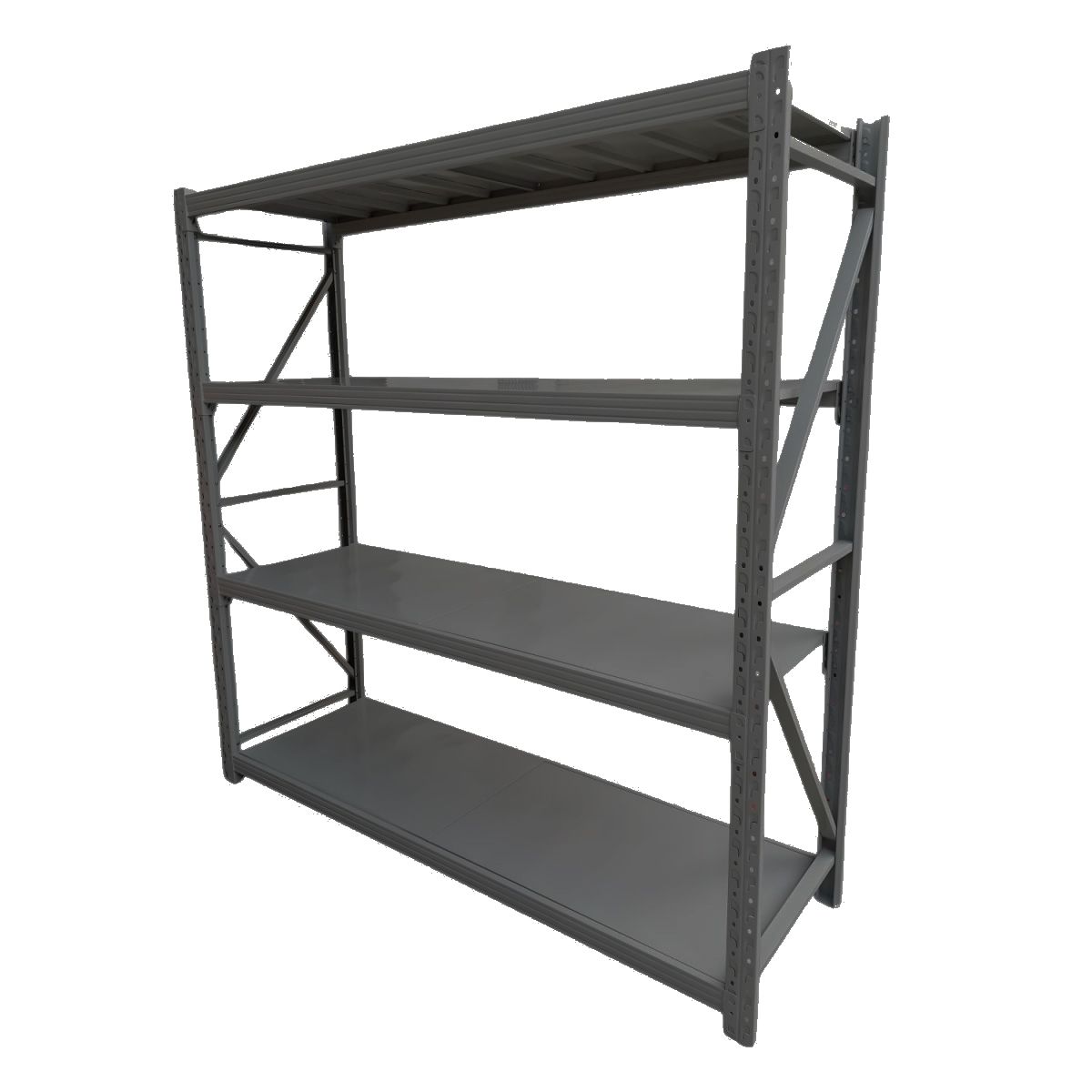 GENERICO - Estante o Rack Gris 50x185x200cm Metálico tipo mecano