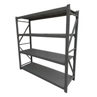 Estante o Rack Gris 50x185x200cm Metálico tipo mecano