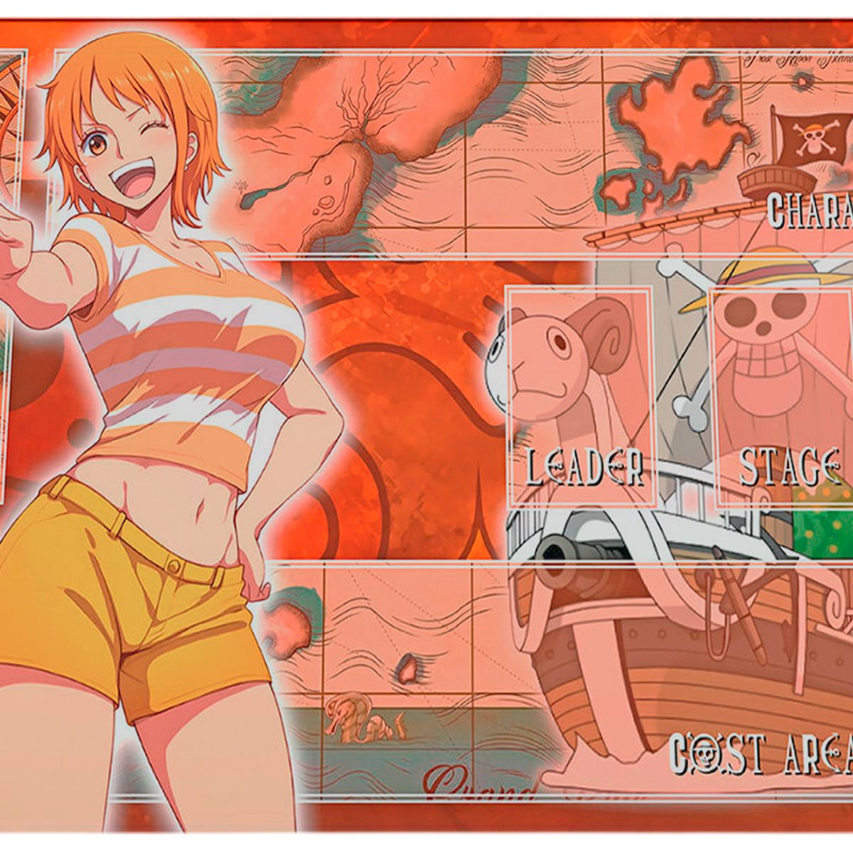 GENERICO - Playmat One Piece Card Game 60×35 cm M10