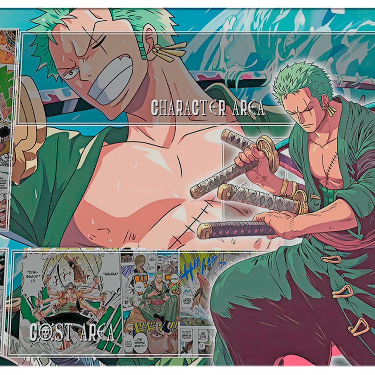 GENERICO - Playmat One Piece Card Game 60×35 cm M11
