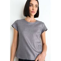 Polera Mujer Gris