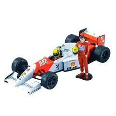 FORMULA 1 - Pack Auto Mclaren MP4/8 1993 + Figura Ayrton Senna 1:43