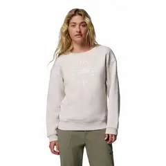 COLUMBIA - Poleron Mujer Meridian Creek Crew Gris