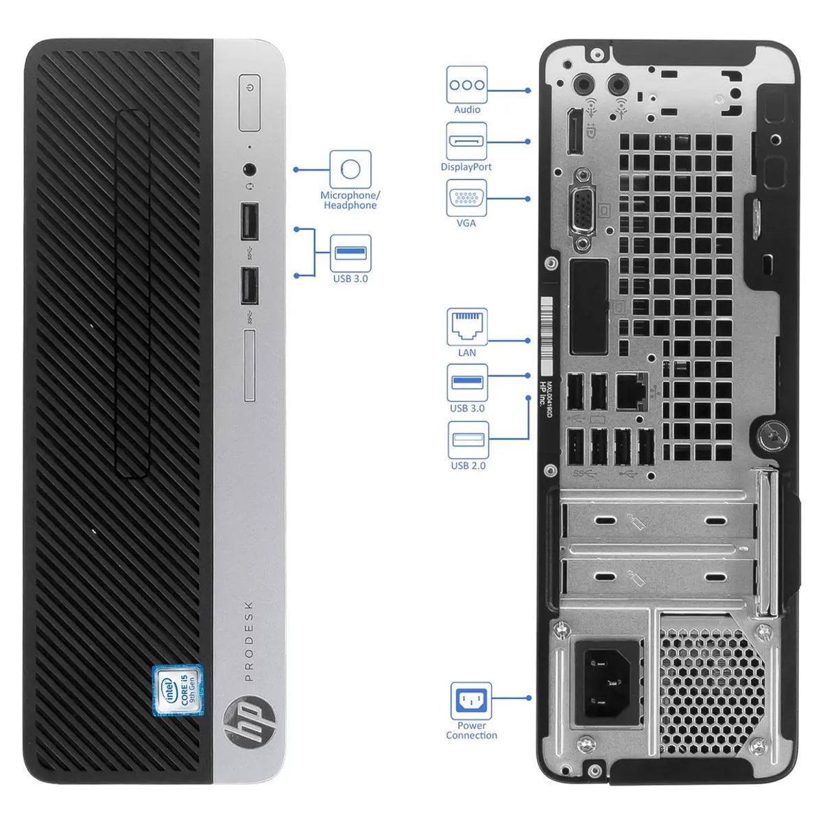 GENERICO - Elitedesk 800 G3 Sff I5 6500 Hasta 3,2ghz-16gb-256gb Ssd 256 Gb 16 Gb Intel Hd Graphics 530 (Reacondicionado)