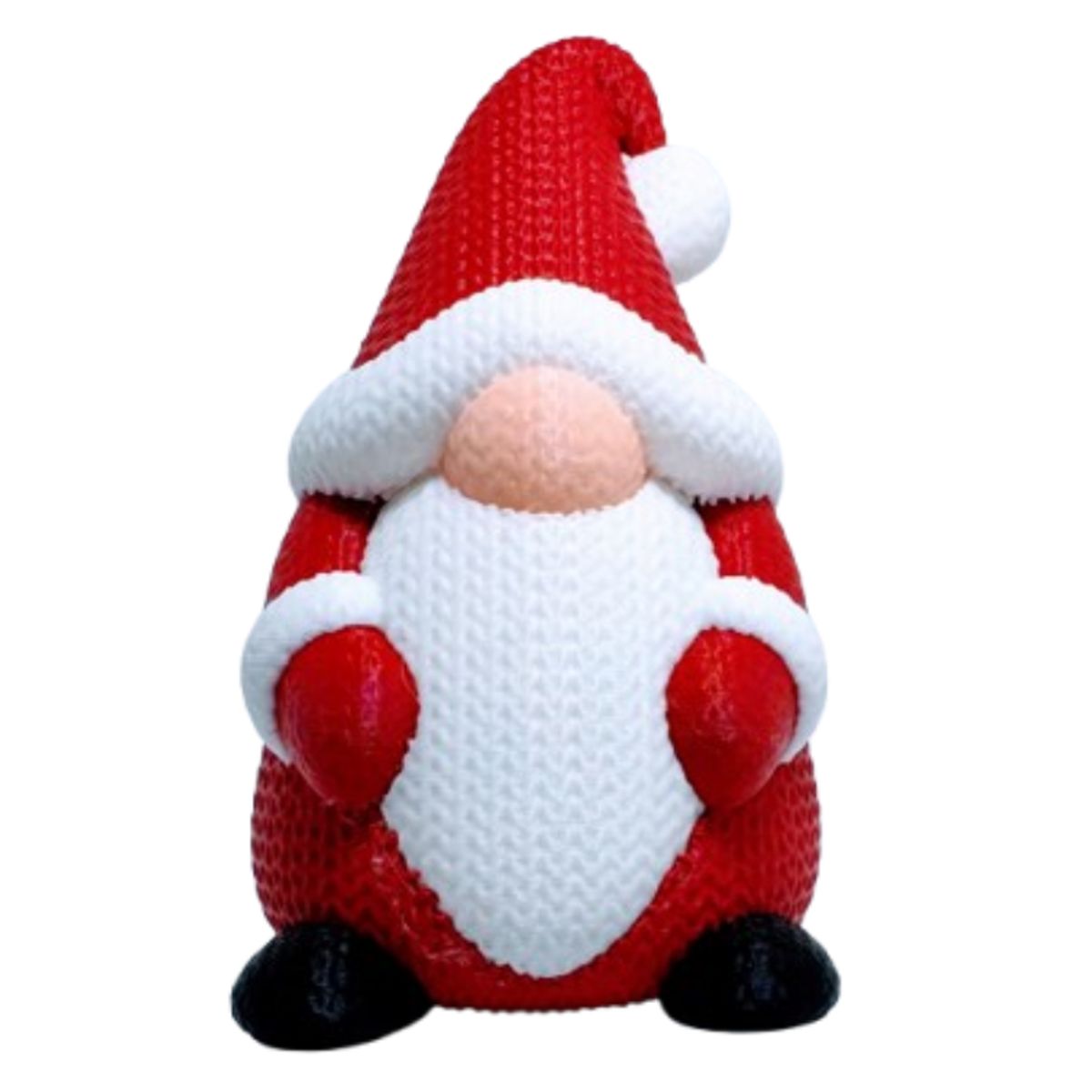 GENERICO - Adorno Navideño- Gnomo de Papá Noel de Punto