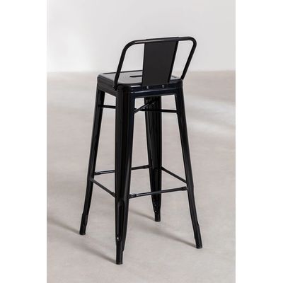 Imagen 2 del producto Pack 4 Taburetes Tolix Clásico Negro 66cm