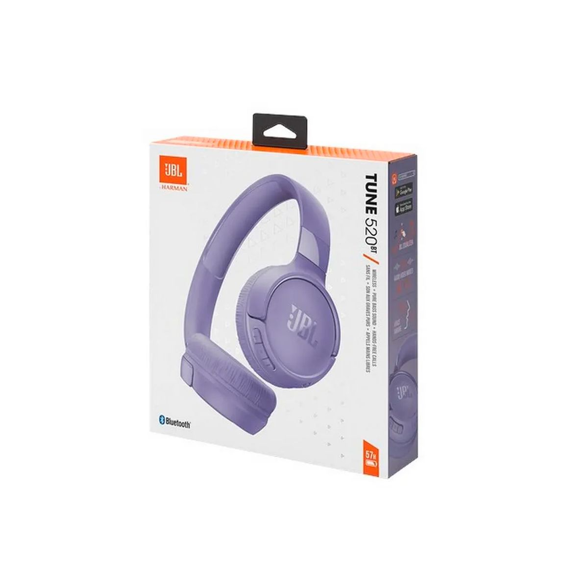 JBL - Audífonos Inalámbricos JBL Tune 520BT On Ear Púrpura