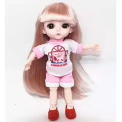 GENERICO - Mini muñeca linda 16cm para niños