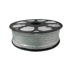 GENERICO - Cinta Led 220v Delgada Ip68 Exterior 100mt Dorada