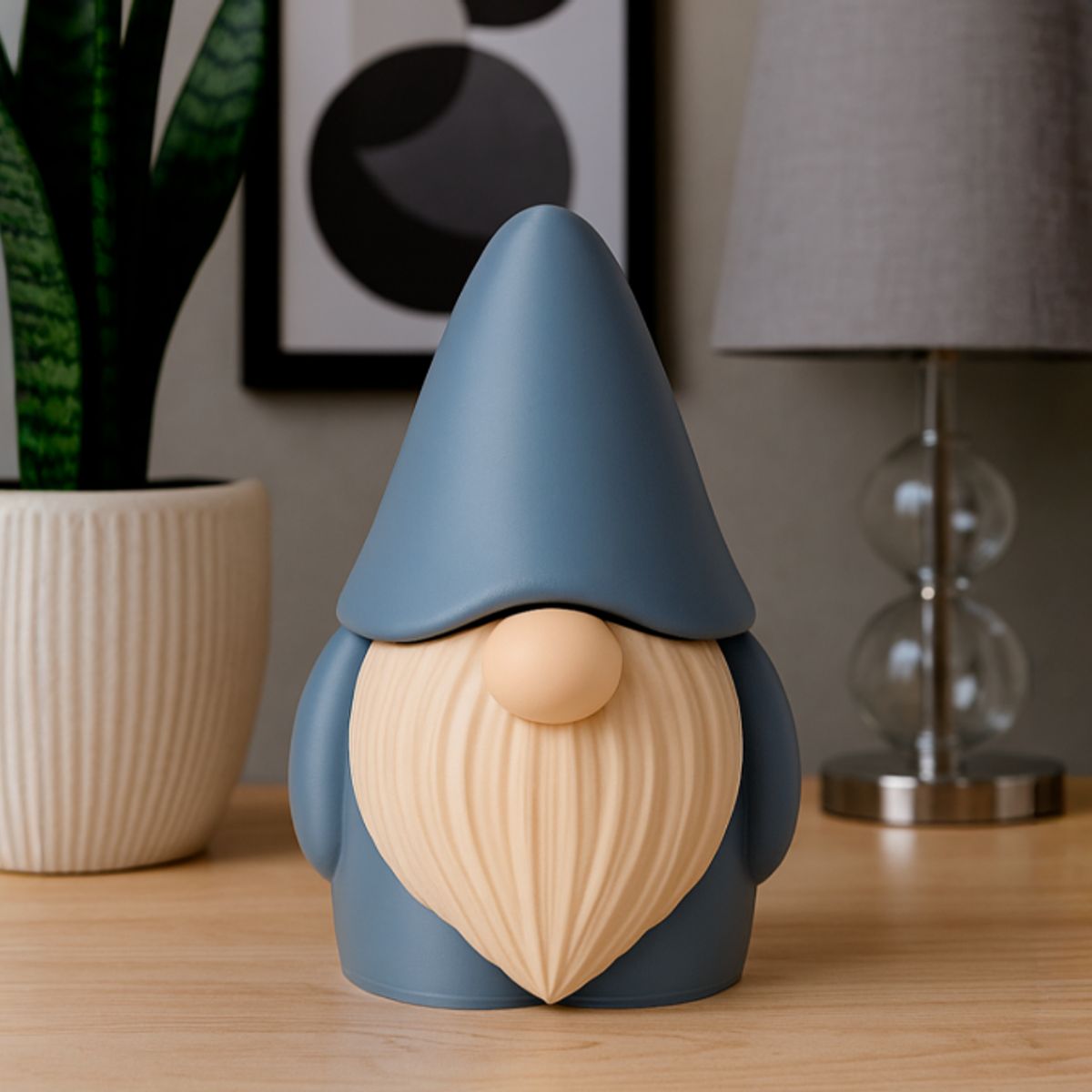 GENERICO - Figura Decoración - Gnomo Acogedor