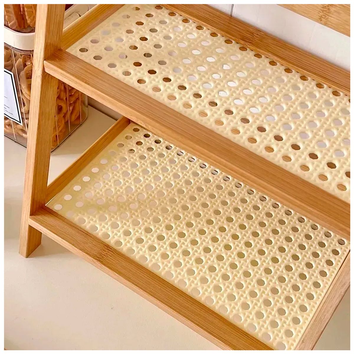 IRM - Estante De Madera Almacenamiento Organizador De Mesa