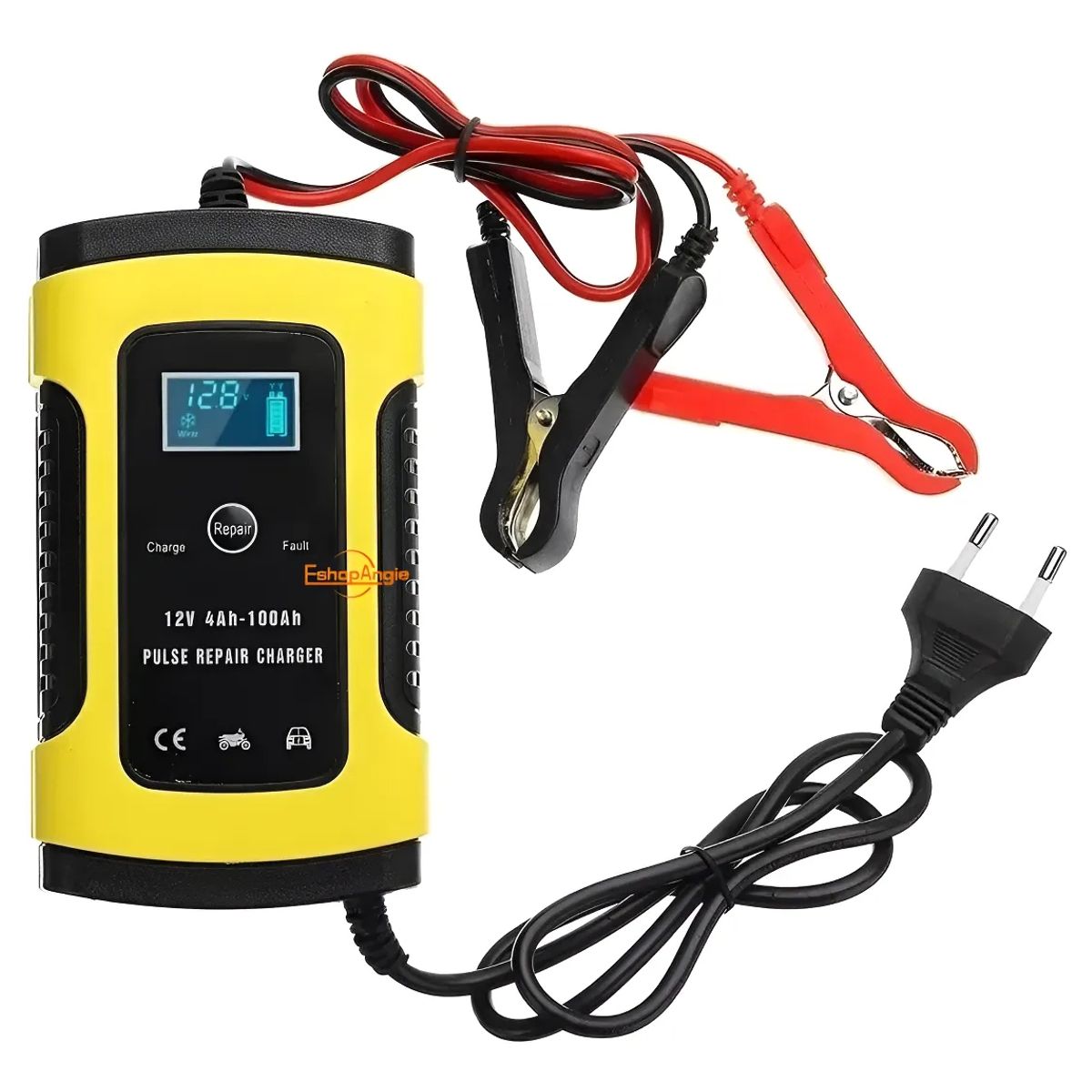 ESHOPANGIE - Cargador Auto Inteligente Batería 12v De Auto