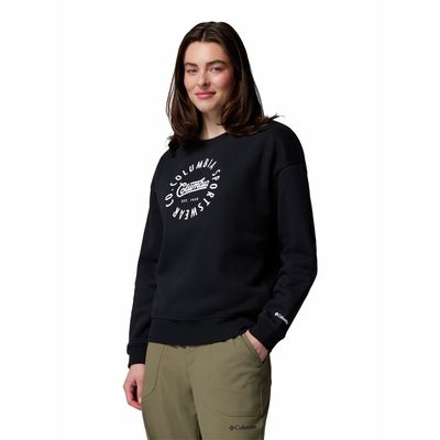 Imagen 2 del producto Poleron Mujer Meridian Creek Crew Negro
