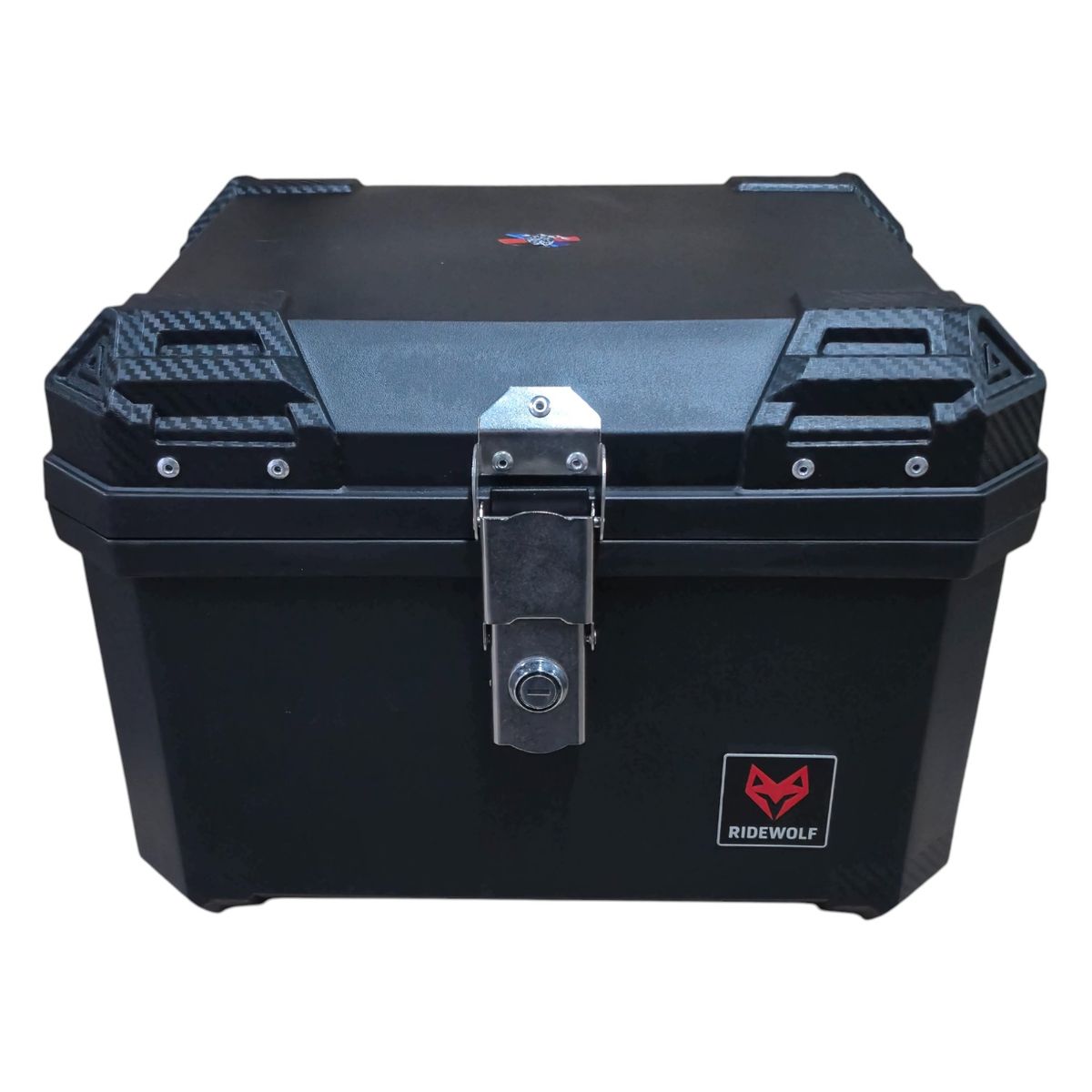 CASTLETEC - Baúl Top Case para motocicleta 45 Litros RIDEWOLF 047-45
