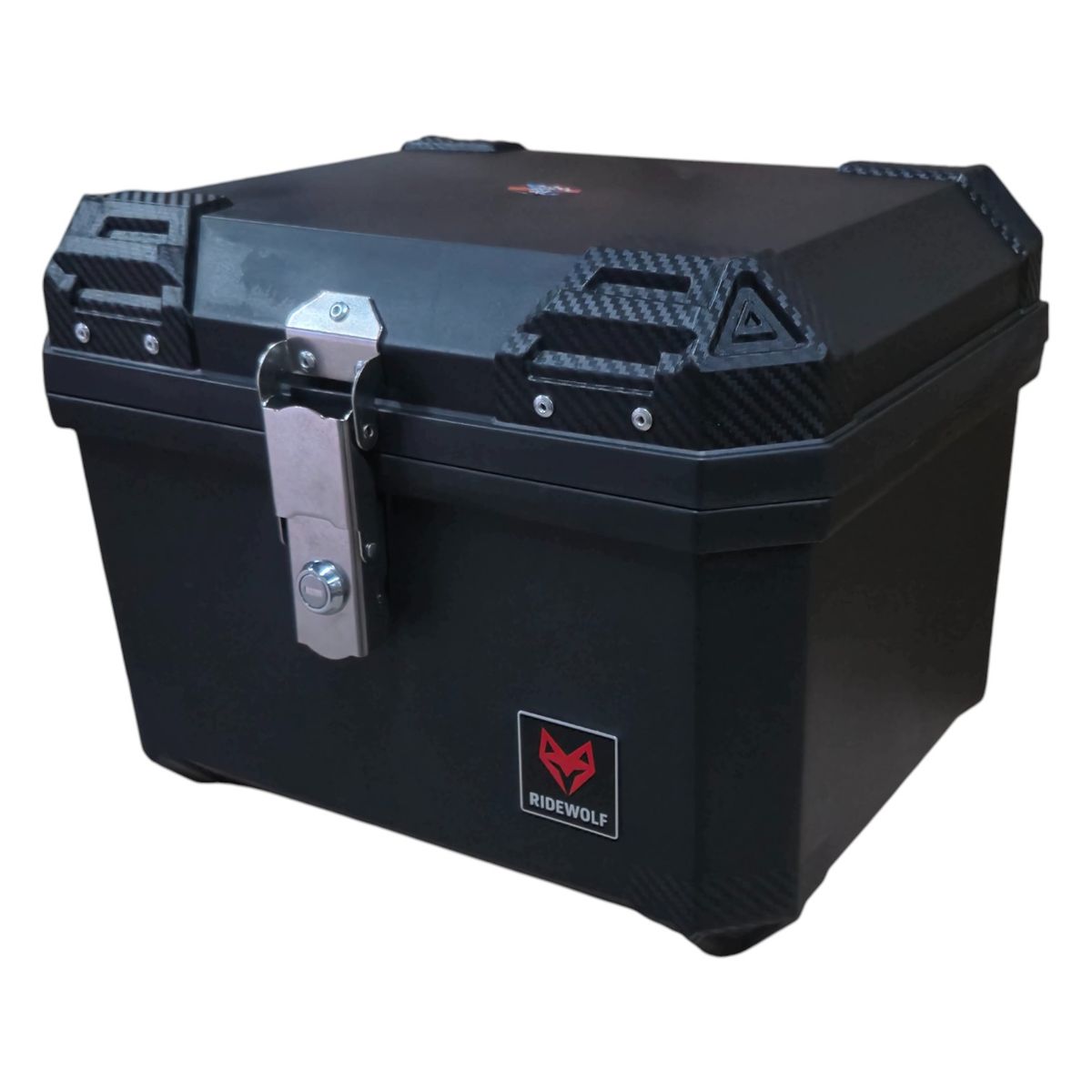 CASTLETEC - Baúl Top Case para motocicleta 45 Litros RIDEWOLF 047-45