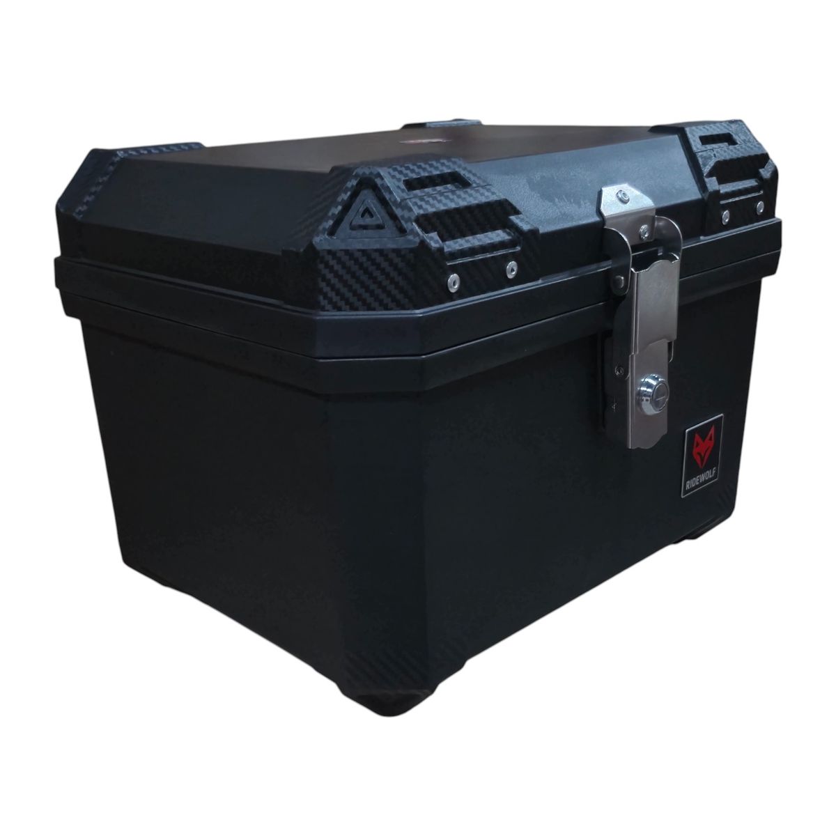 CASTLETEC - Baúl Top Case para motocicleta 57 Litros RIDEWOLF 047-57