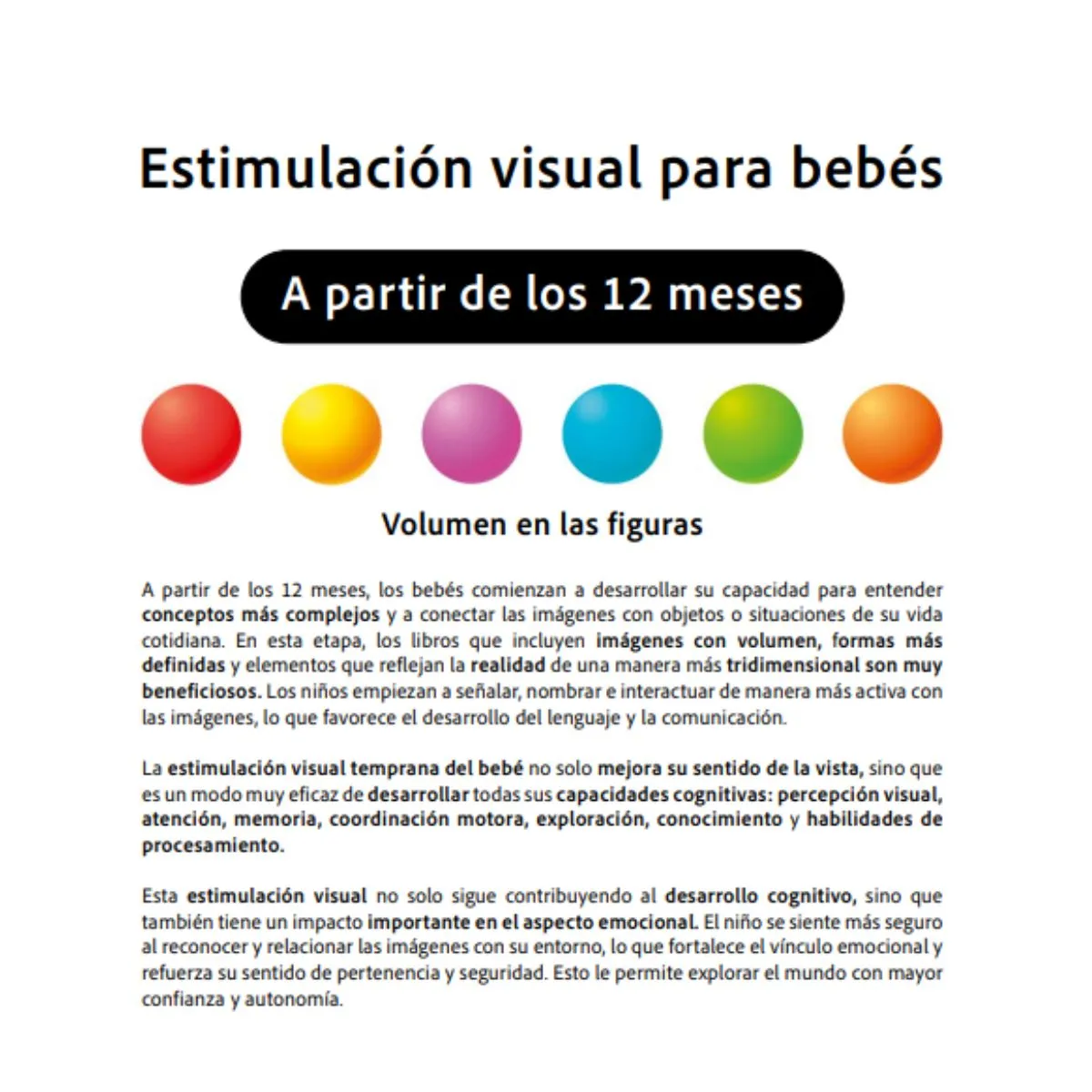 EDITORIAL CONTRAPUNTO - Estimulacion Visual 12M+