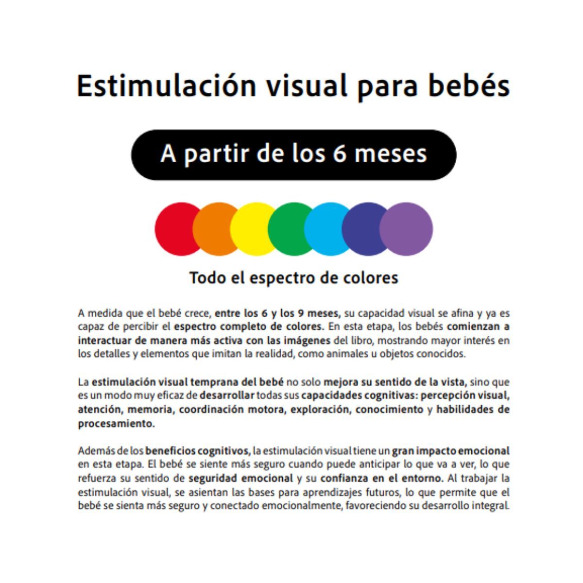 EDITORIAL CONTRAPUNTO - Estimulacion Visual 6M+