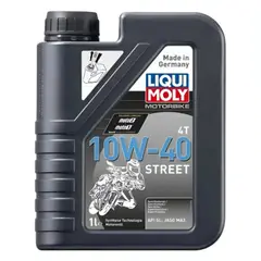 LIQUI MOLY - Aceite Motor para Moto 10w40 Sintetico Motorbike 4T Street