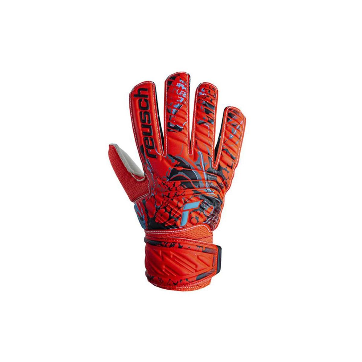 REUSCH - Guante Arquero Attrakt Solid Junior Rojo/Azulino