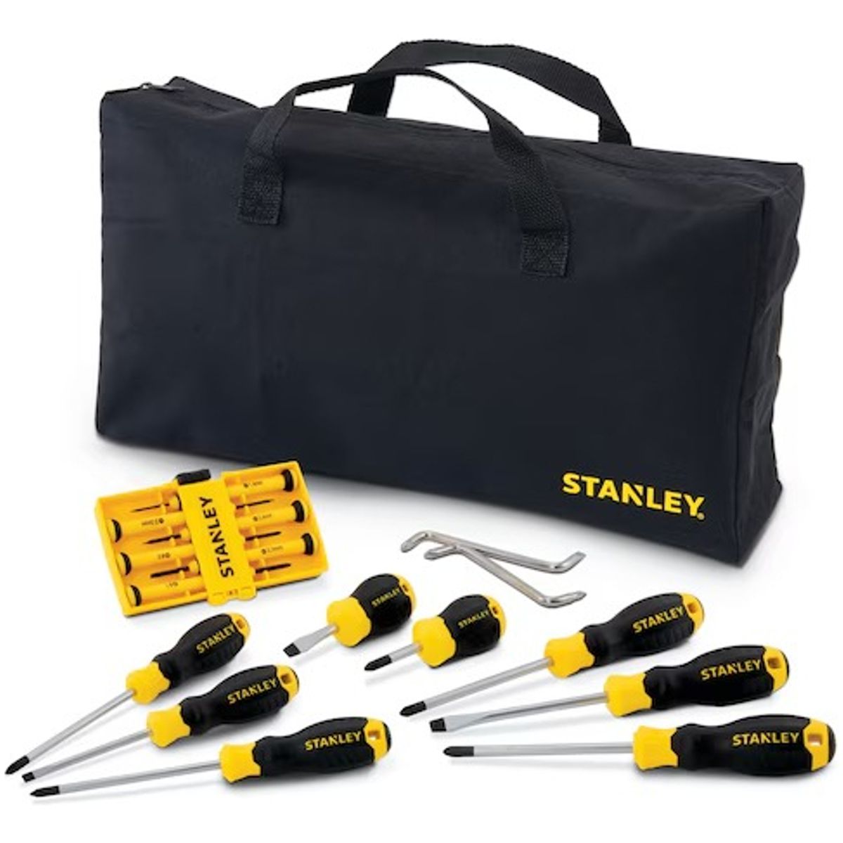 STANLEY - Juego De Destornilladores + Bolso STANLEY STMT65616L-LA