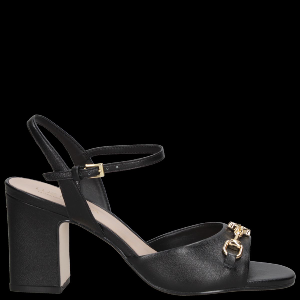 LUZ DA LUA - Sandalia Casual Mujer Negro Luz da Lua