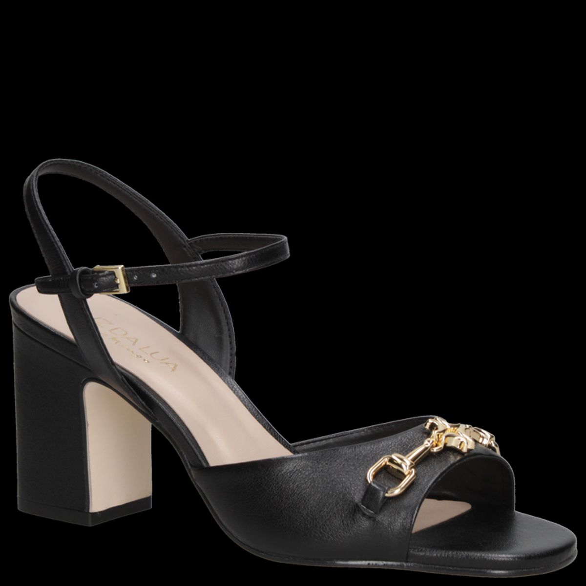 LUZ DA LUA - Sandalia Casual Mujer Negro Luz da Lua
