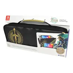 HORI - Cargo Pouch Estuche Para Switch Y Oled Zelda Totk - Negro