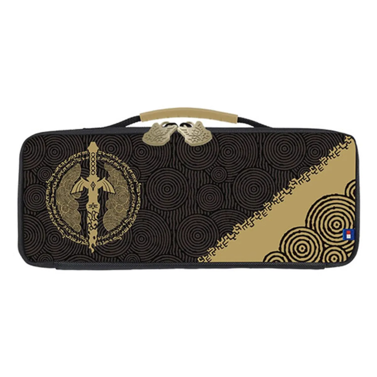 HORI - Hori Cargo Pouch Estuche Para Switch Y Oled Zelda Totk - Negro