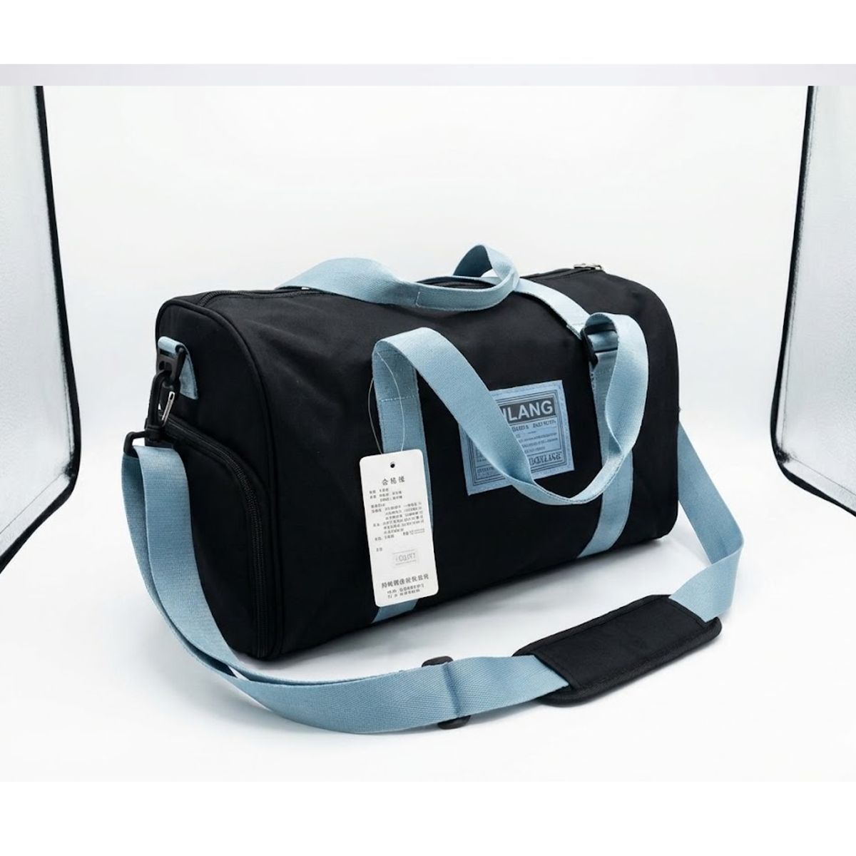 FASHIONS - Bolso de Viaje gym 10 kg Negro