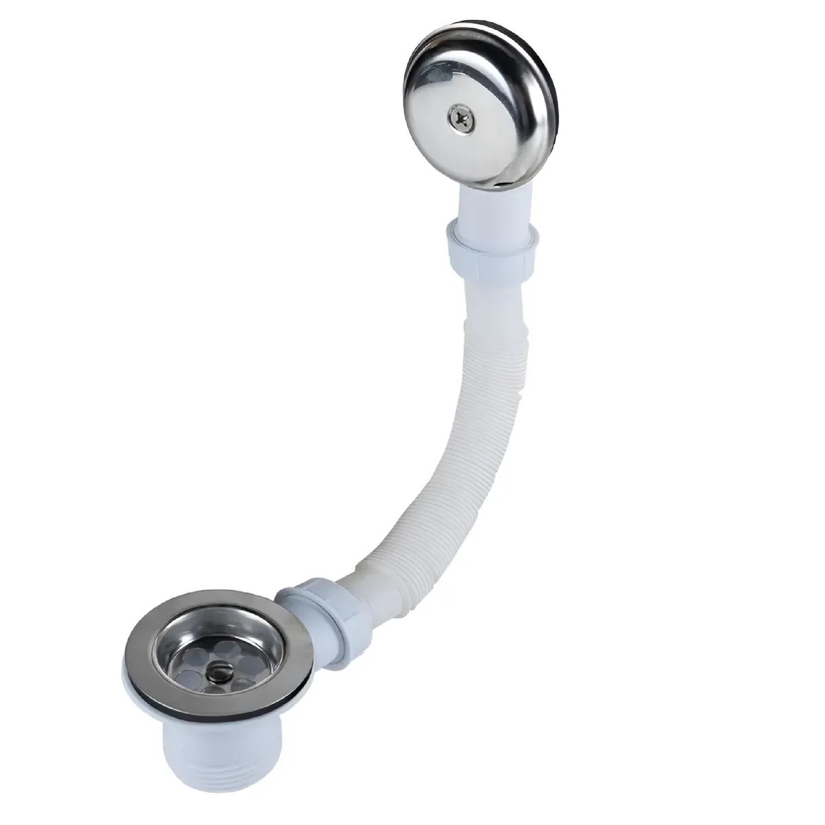 TAUMM - Desague De Tina Con Tubo Flexible Y Campana De Rebalse Taumm