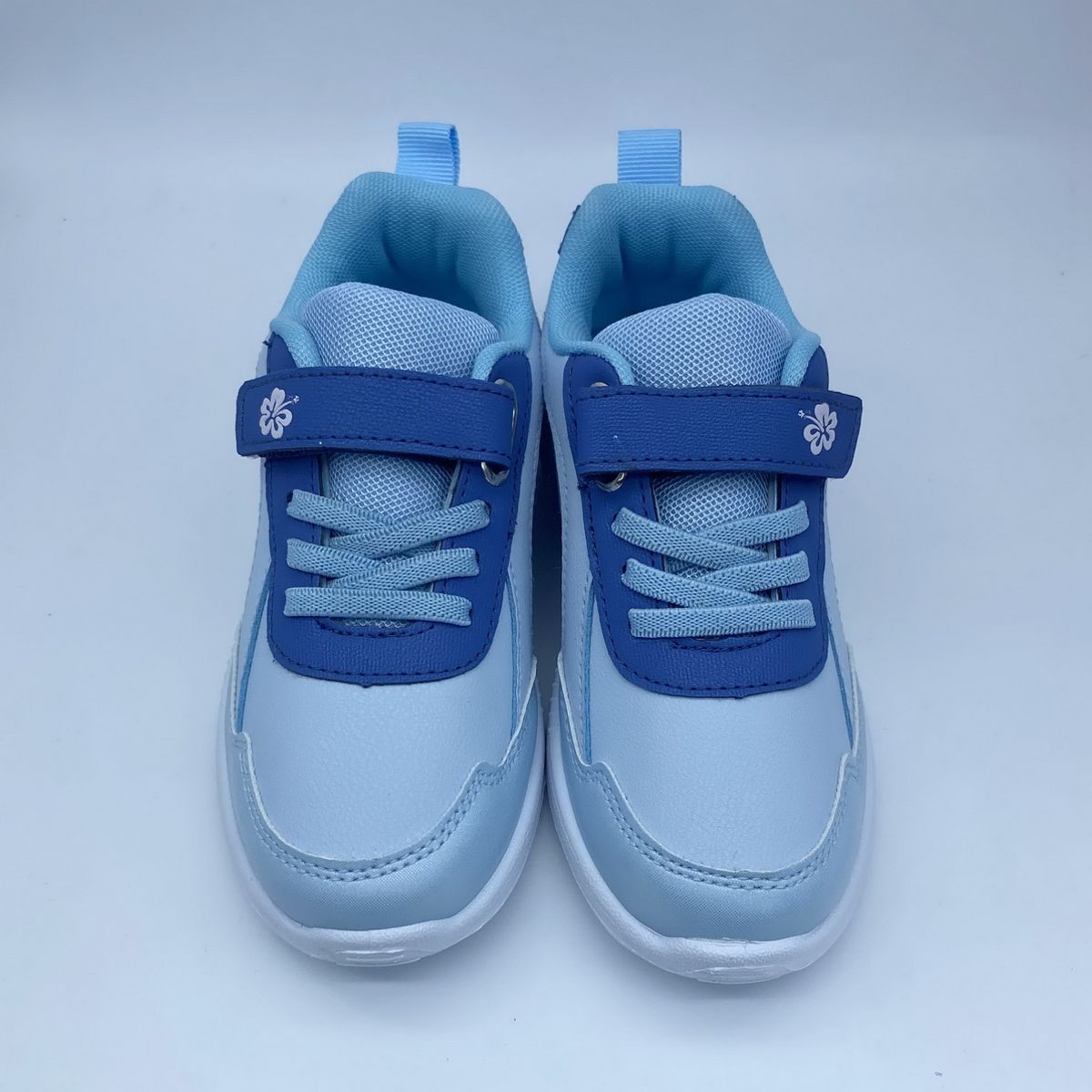 DISNEY - Zapatillas con luces Niña Celeste Carita Lilo & Stitch Disney