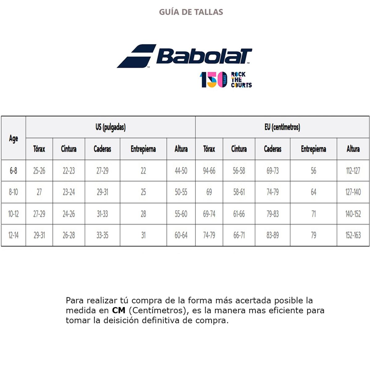 BABOLAT - POLERA DE TENIS BABOLAT PLAY CREW TEE NIÑO