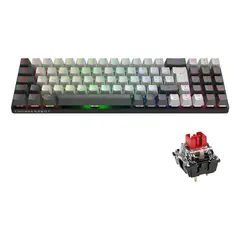 THUNDEROBOT - Teclado Mecánico Gamer Wired K78 Rgb Switich Red