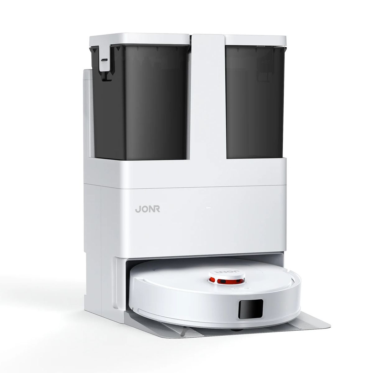 JONR - Robot aspiradora JONR T5 Lite con base de secado y lavado de mopa 8000PA