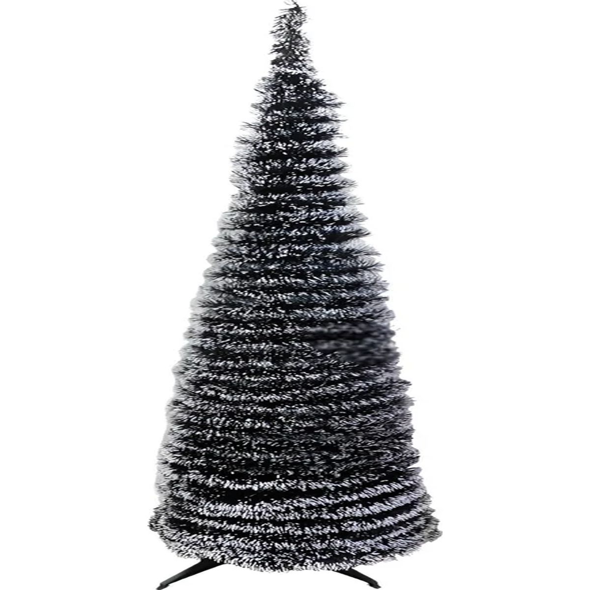 GENERICO - Árbol De Navidad Artificial Plegable Fácil Armado 150cm Color Verde Nevado