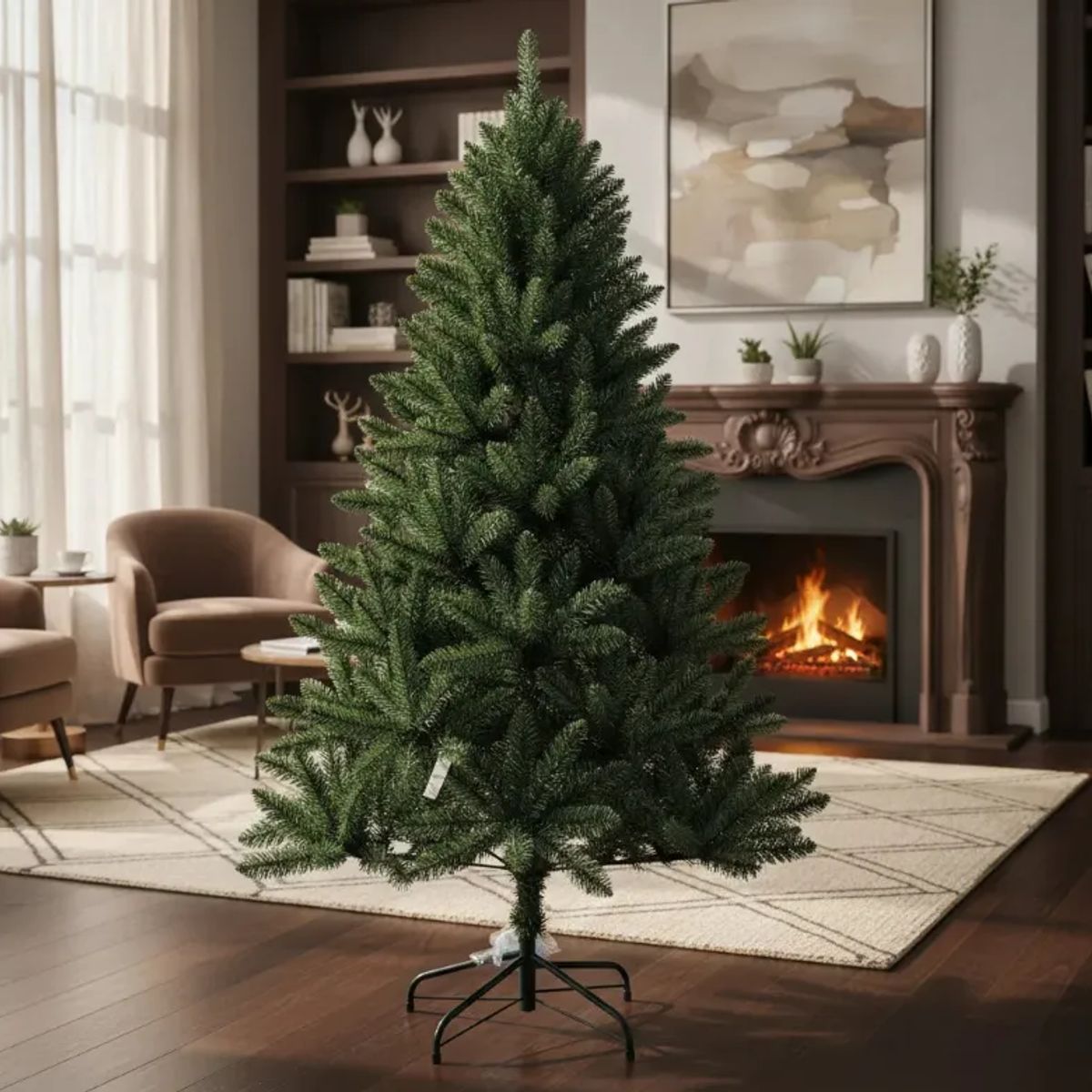 GENERICO - Árbol De Navidad Verde 1 Metro 20 Cm  Hogar  Decoración