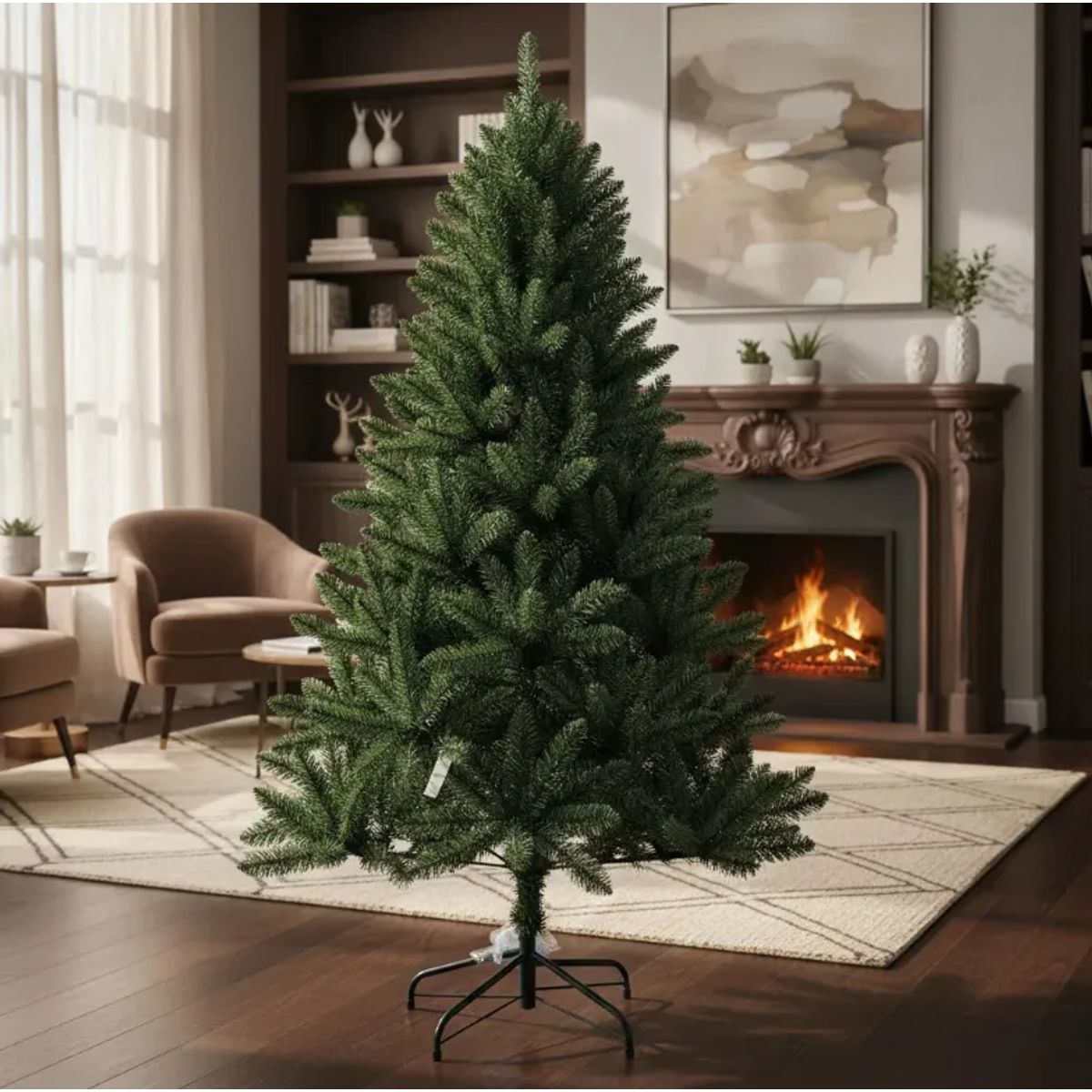 GENERICO - Árbol De Navidad Verde 1 Metro 20 Cm  Hogar  Decoración