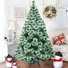 GENERICO - Árbol De Navidad De La Aguja Del Pino Del Copo De Nieve 15m