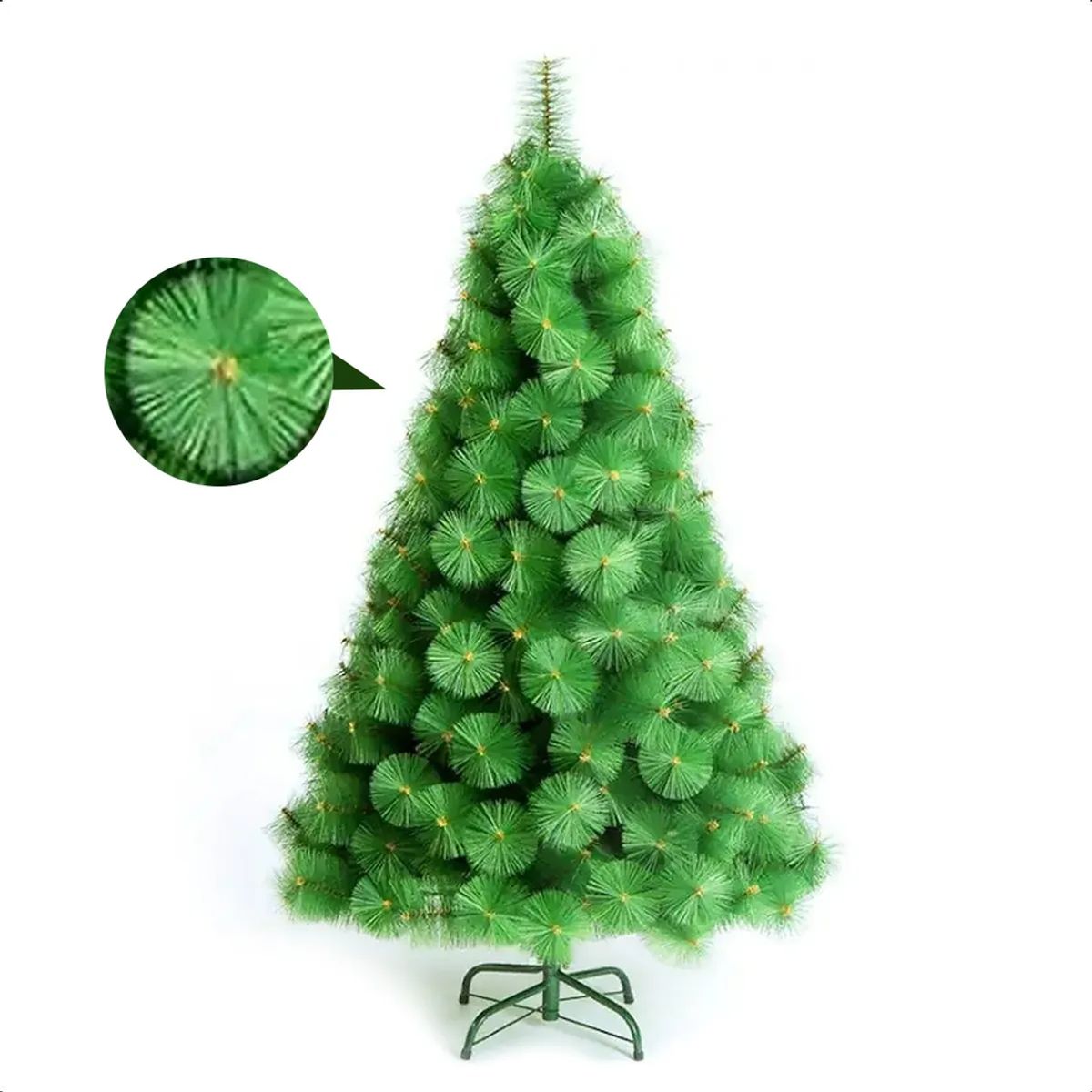 GENERICO - Árbol De Navidad Con Aguja Del Pino De Color Solido De 120cm