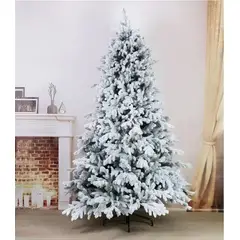 GENERICO - Arbol De Navidad Nevado Color Blanco 180cm Efecto Nieve