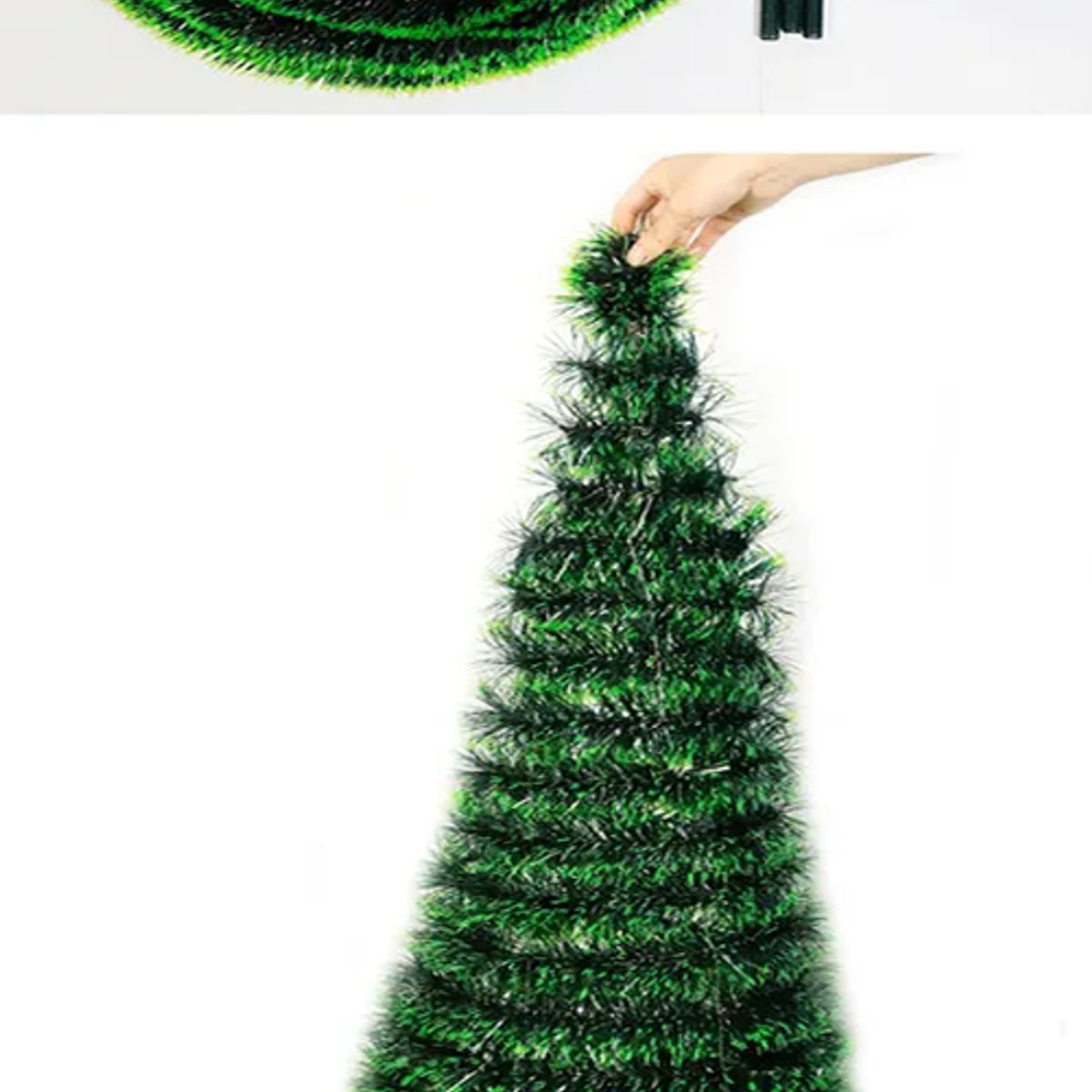 GENERICO - Árbol De Navidad Artificial Plegable Fácil Armado 150cm