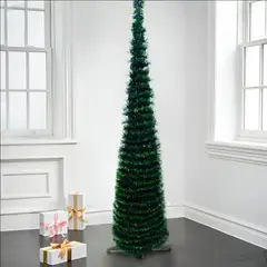 GENERICO - Árbol De Navidad Artificial Plegable Fácil Armado 120cm