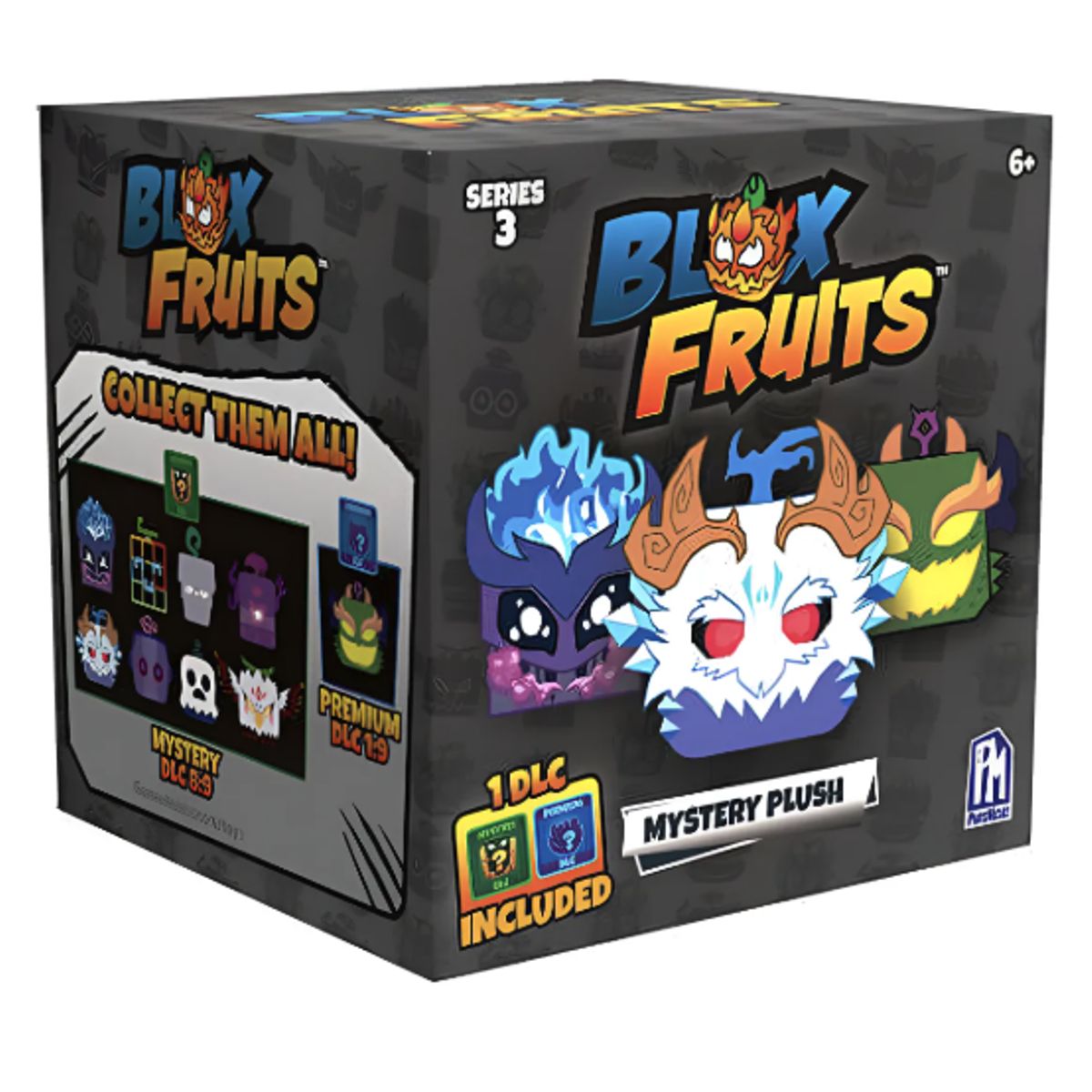 ROBLOX - Caja Blox Fruits de Serie 3 Con Peluche 10cm + Codigo Dlc Azar